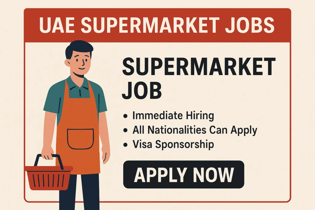 UAE Supermarket Jobs