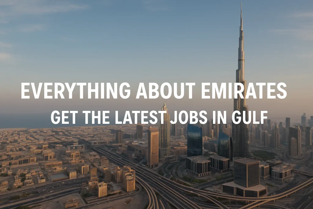 Everything About Emirates
Emirates jobs in Gulf countries
Latest Gulf job vacancies 2025
Gulf countries job openings
High-demand jobs in Gulf