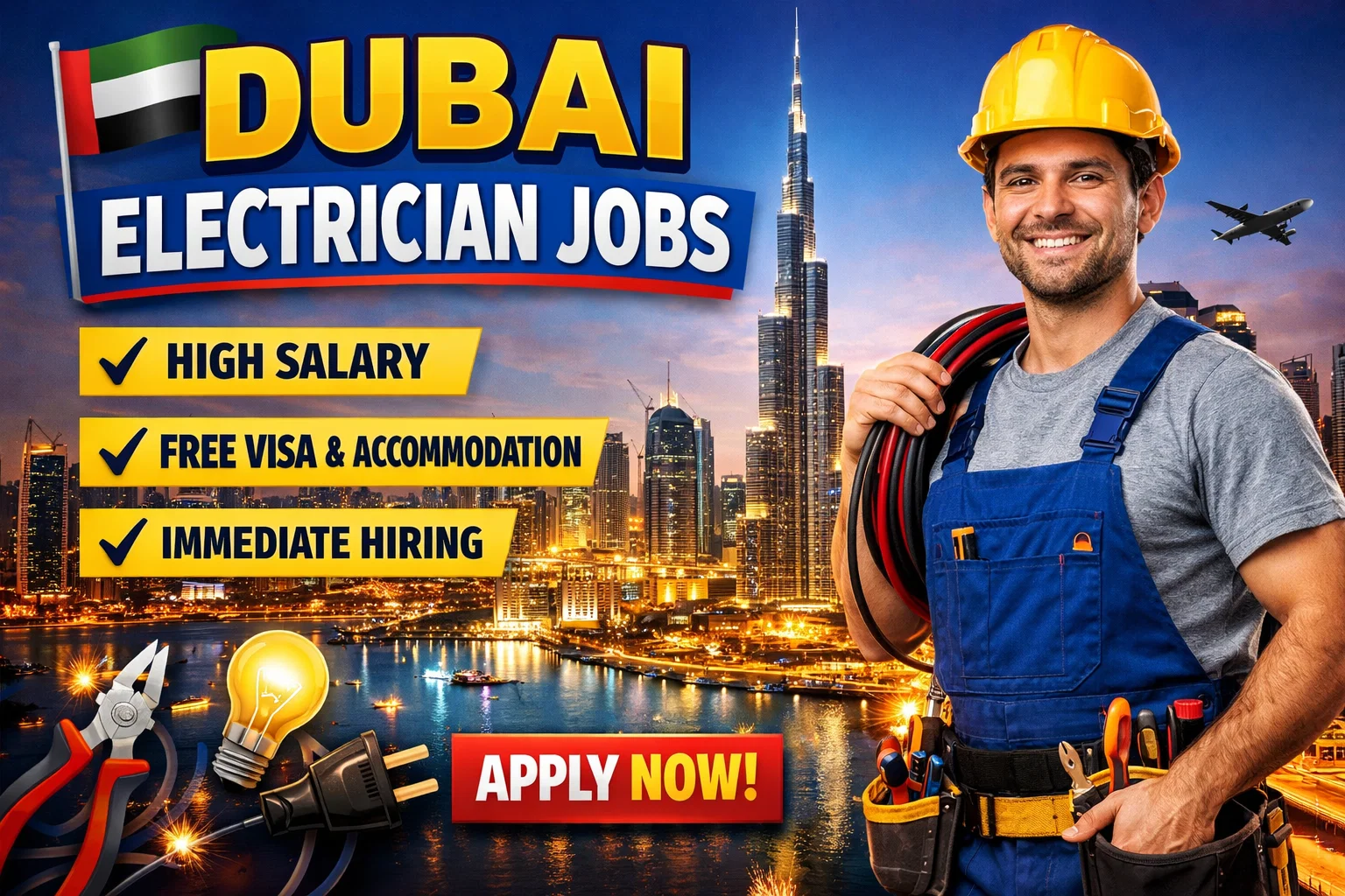 Dubai Electrician Jobs