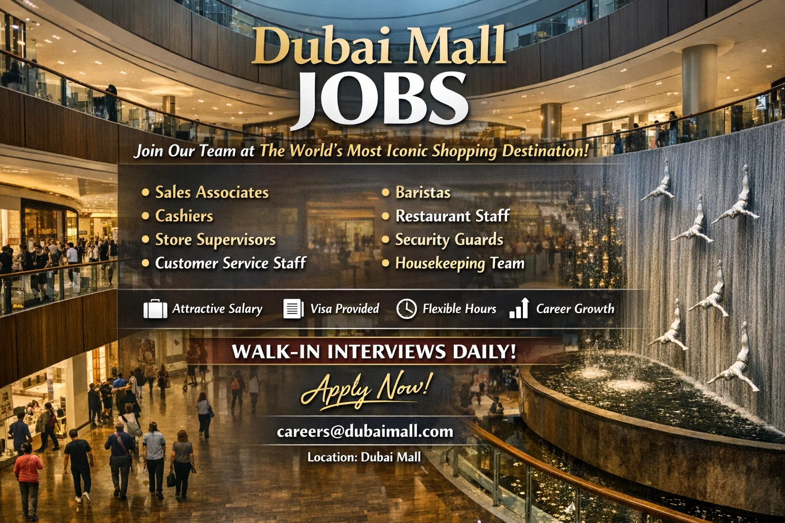 Dubai Mall jobs