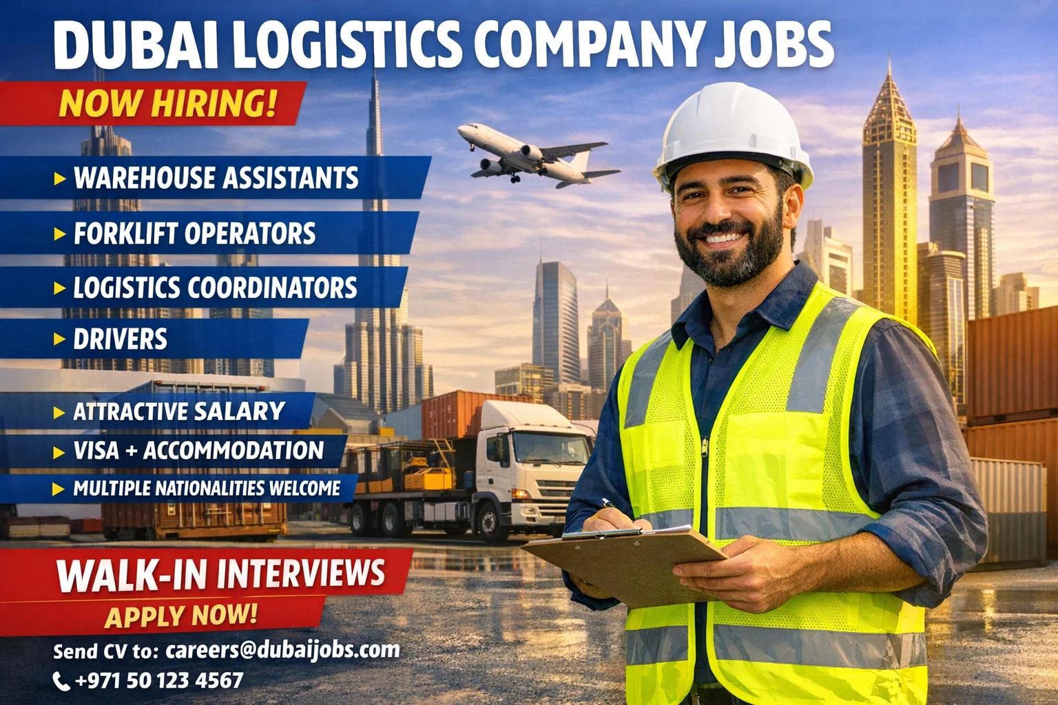 Dubai logistics company jobs