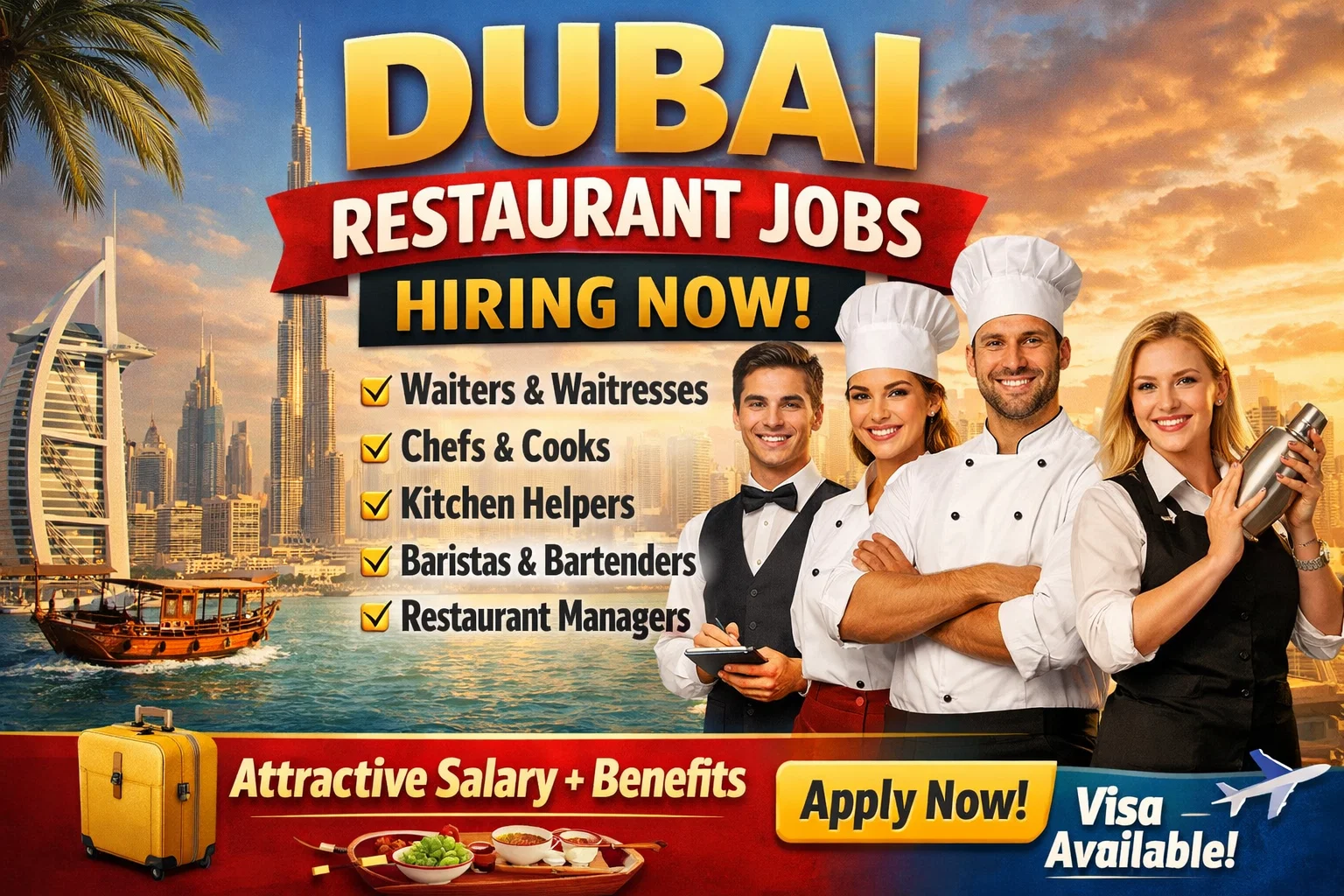 Dubai restaurant jobs