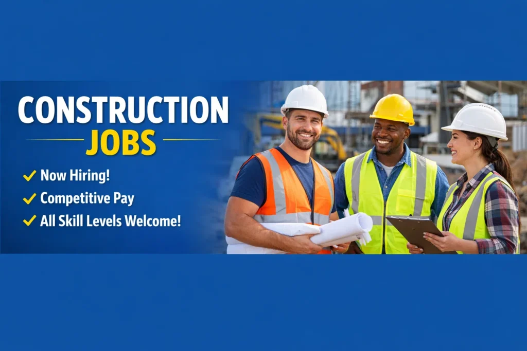 Construction jobs in India