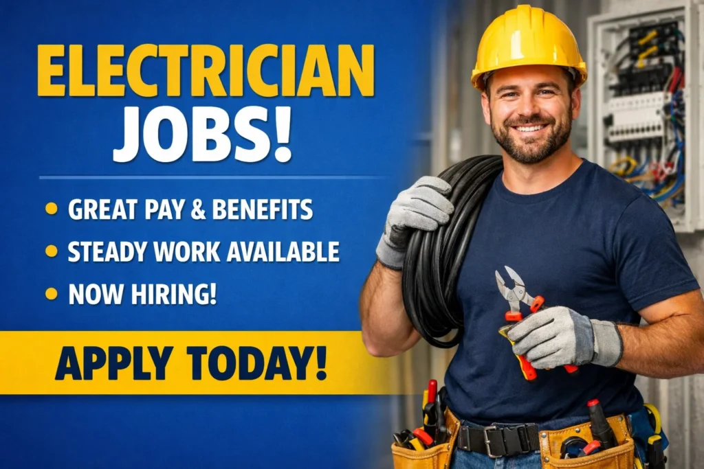 Electrician jobs in India