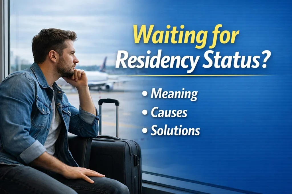 Waiting for Residency Status
